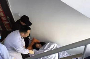罗城病人院后返乡